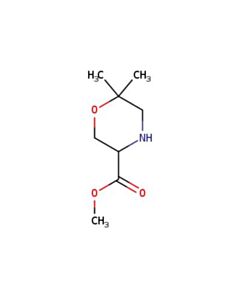 Astatech METHYL 6,6-DIMETHYL-MORPHOLINE-3-CARBOXYLATE; 1G; Purity 97%; MDL-MFCD11053667